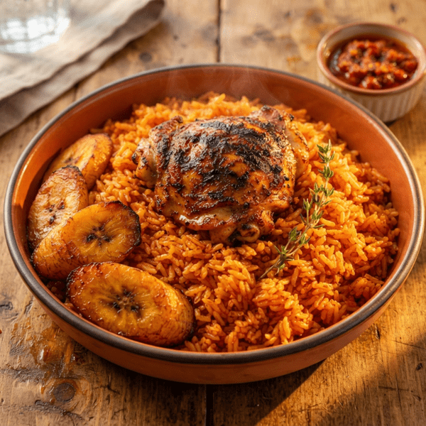 Jollof Rice & Chicken